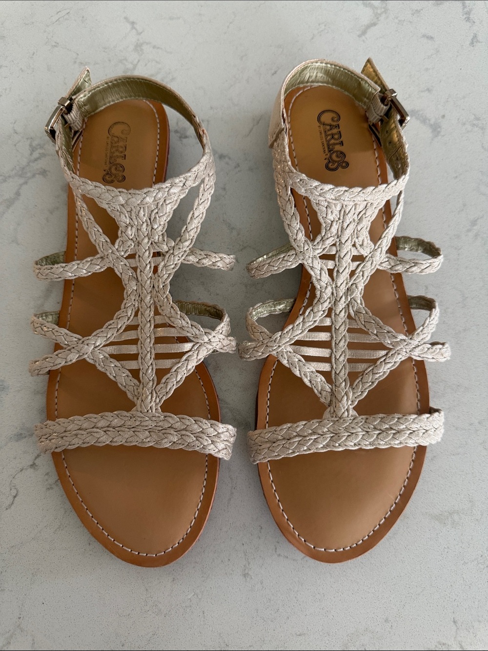Carlos by Carlos Santana Turner Sandsls - Size 10